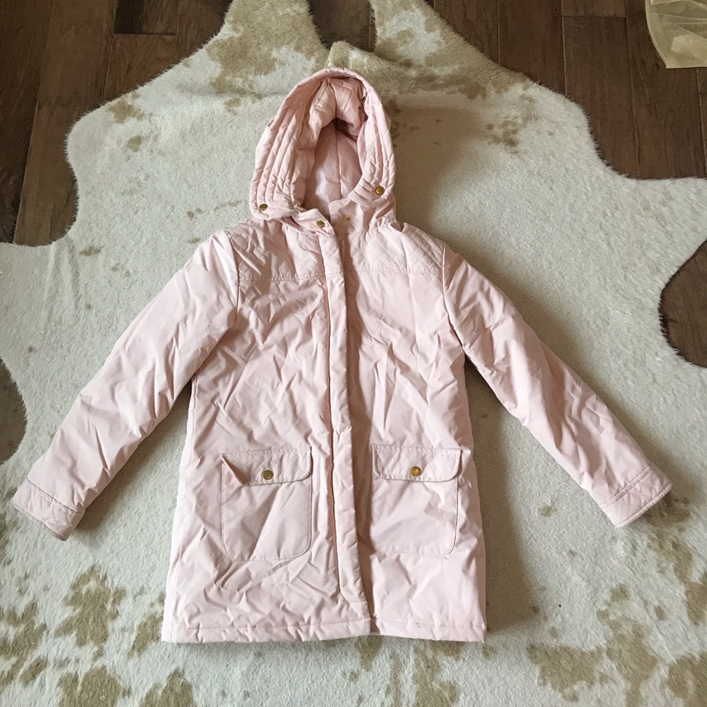 Girls Pink winter coat